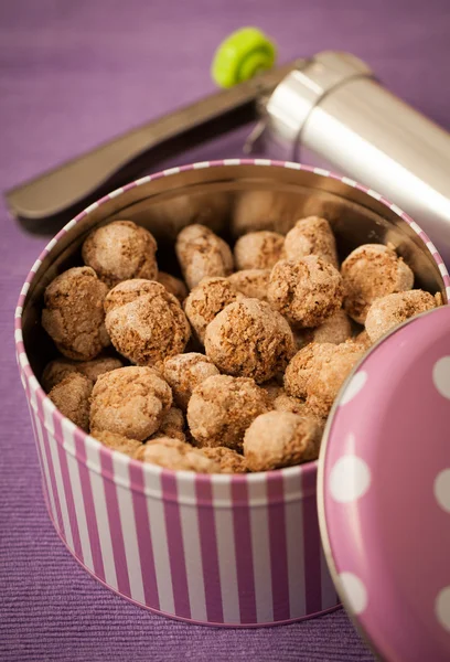 Home made coconut cookies — Stock Photo, Image