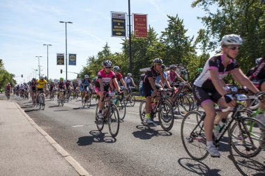 Geleneksel amatör Bisiklete binme olay maraton Franja 2014