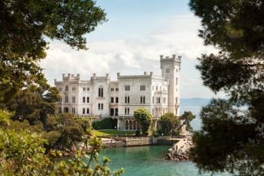 Miramare Kalesi, trieste, İtalya