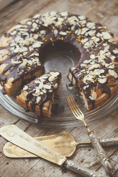 Healthy paleo cake — Stock Photo, Image