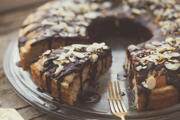 Healthy paleo cake — Stock Photo, Image