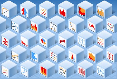 İzometrik istatistikleri öğe küp kümesi