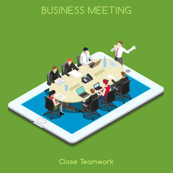 Business 02 People Isometric