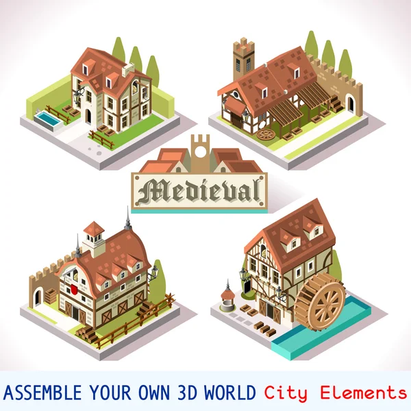 Medieval 01 Tiles Isometric