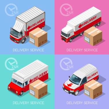 Delivery 07 Infographic Isometric