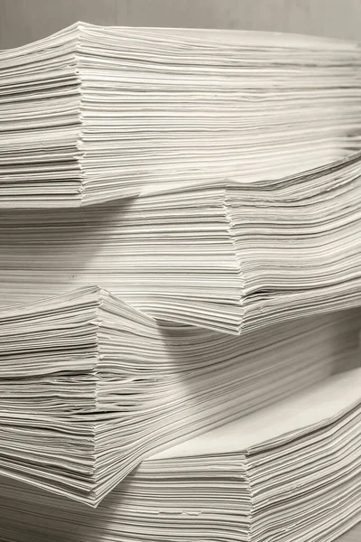 Pile of paper documents in the office — Stock Photo, Image