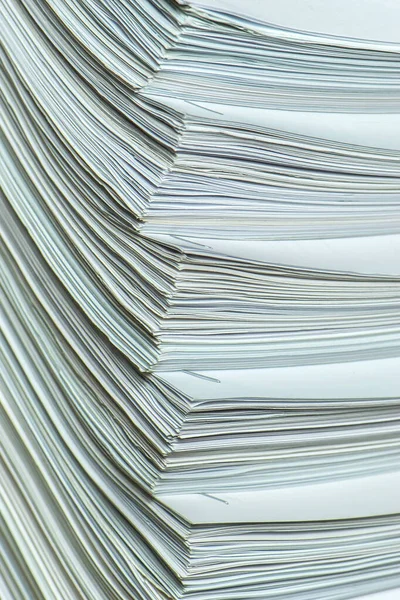 Pile of paper documents in the office — Stock Photo, Image