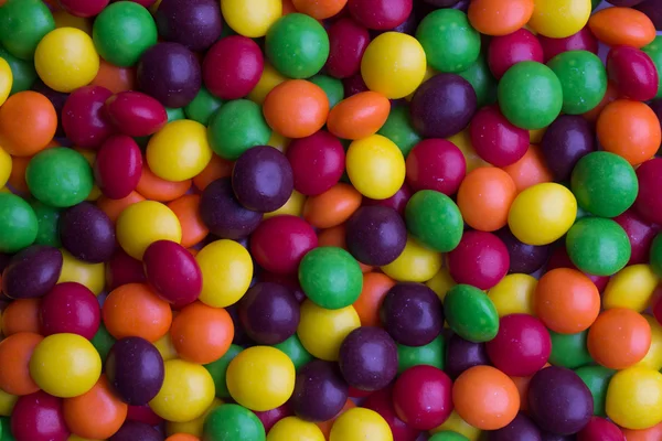 Fondo di caramelle multicolore rivestite — Foto Stock