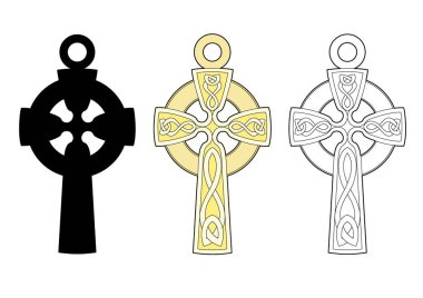 Dini bir mücevherin vektör çizimi, EPS 10 dosyası