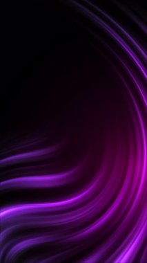 Kırmızı, pembe ve siyah tonlarda soyut kıvrımlar. Teknoloji, enerji veya dijital ortam için dinamik dalga benzeri hareket ideali.