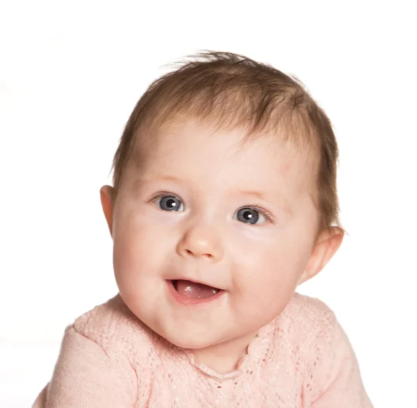 Bebê menina sorrindo Fotografia De Stock