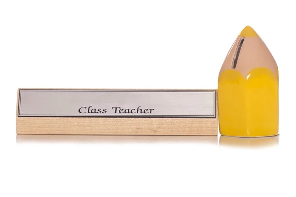 Class teachers salary pay cuts — Stock Photo, Image