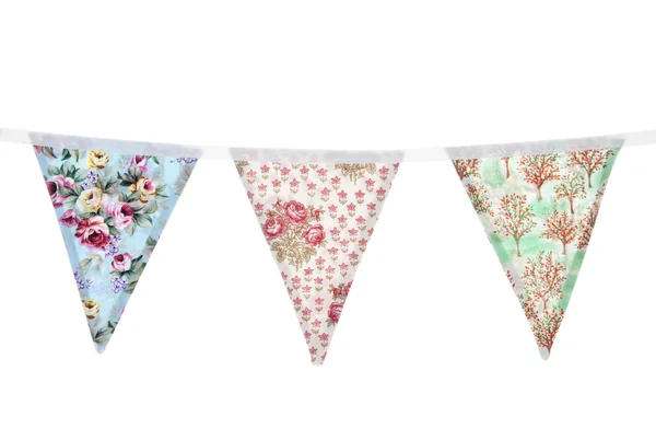 Blommig bunting — Stockfoto