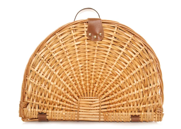 Cesta de picnic marrón — Foto de Stock