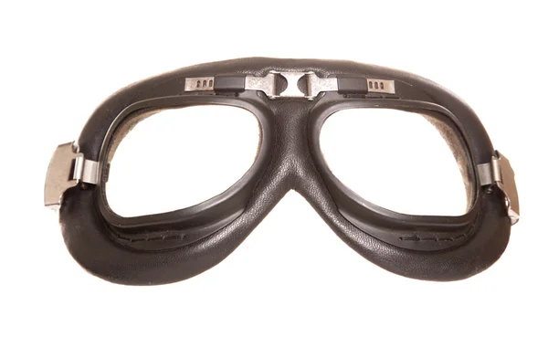 Oldtimer-Motorradbrille — Stockfoto