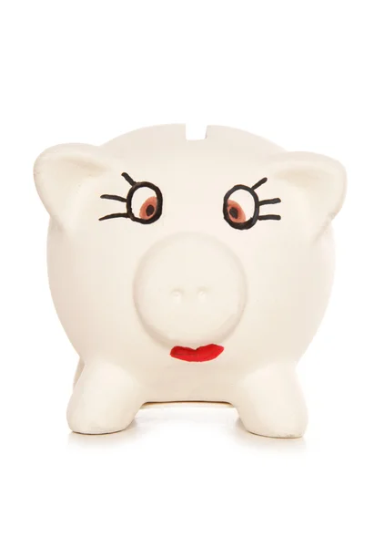 Sra. Piggy Bank. — Fotografia de Stock