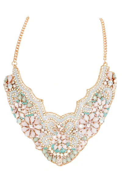 Collier de bijoux fantaisie style vintage — Photo