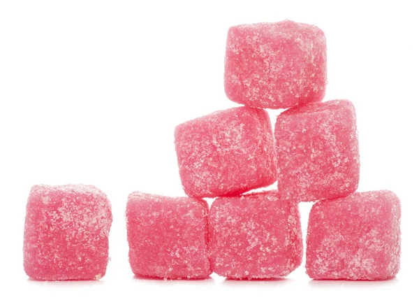 Cola Cube hartgekocht süß — Stockfoto