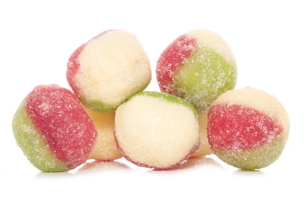 Rosie gekochter Apfel Bonbons Stockbild