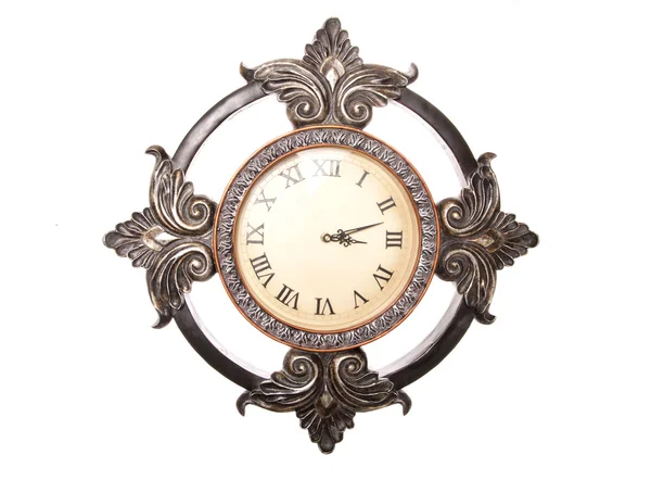 French shabby chic wall clock — Stock Photo, Image