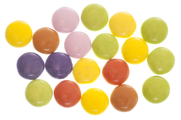 Lentilky sladkosti výřez — Stock fotografie