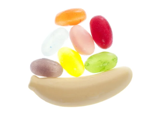 Jelly bean sweets abstract — Stock Photo, Image