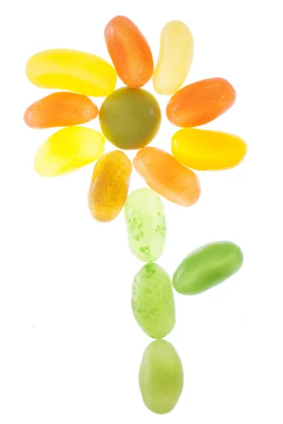Jelly bean sladkosti abstrakt — Stock fotografie