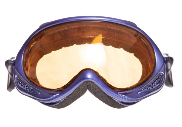 Purple ski goggles — Stock Photo, Image