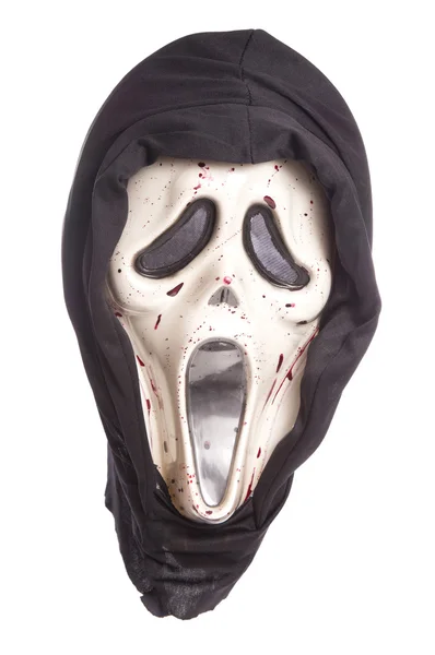 Scary halloween fancy dress scream mask Stock Image