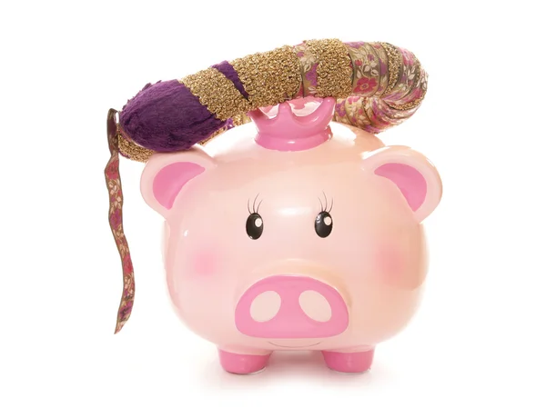 Sultan prince piggy bank — Stock Photo, Image