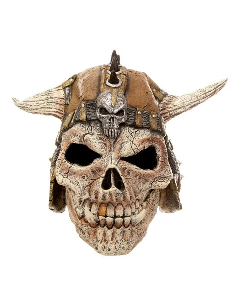 Scary skull halloween mask — Stock Photo, Image