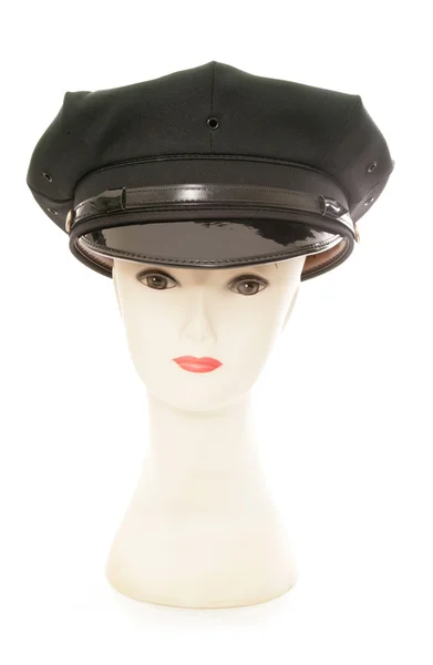 Mannequin wearing a chauffeurs hat — Stock Photo, Image