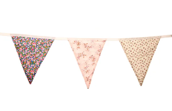 Casamento floral bunting — Fotografia de Stock