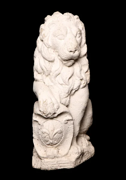 White lion statue — Stock Photo, Image