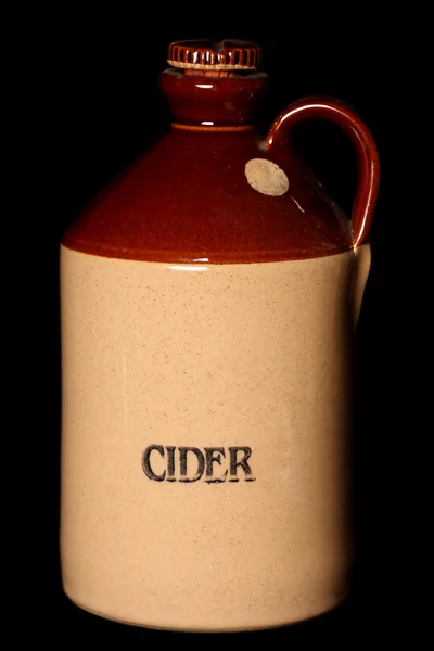 Vintage stone cider jug — Stock Photo, Image