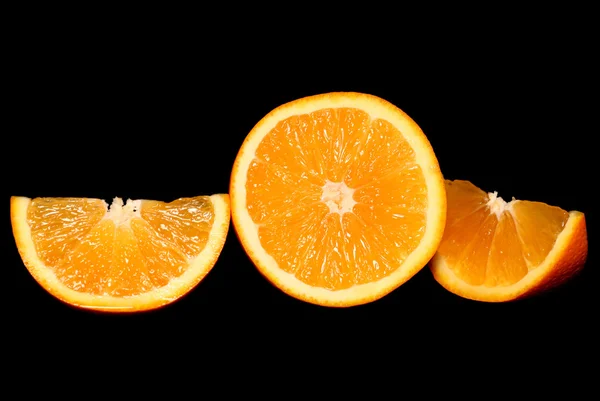 Gehackte Orangenscheibe — Stockfoto