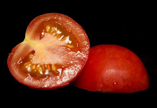 Dentro de um tomate — Fotografia de Stock