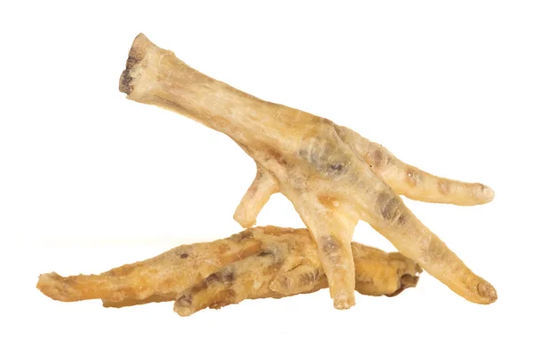 Pile of chicken feet dog food — Stock Photo, Image