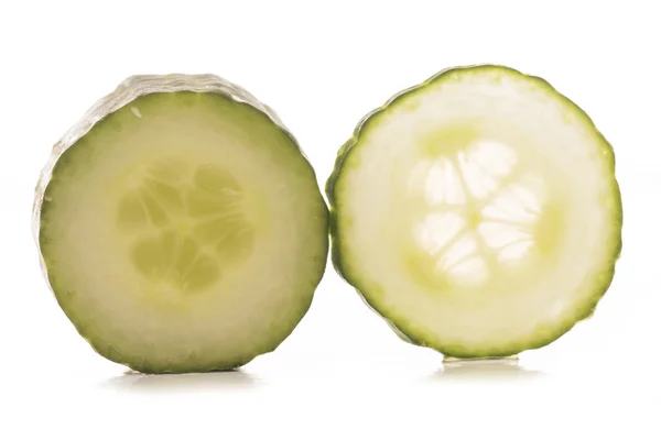 Two slices of cucumber — Stock Photo, Image