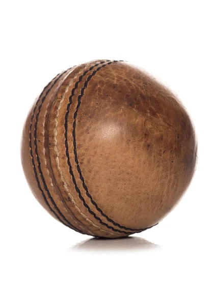 Vintage stijl cricket bal — Stockfoto