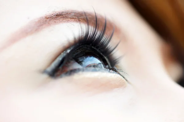 Beautiful female eye close up — Stock Photo, Image