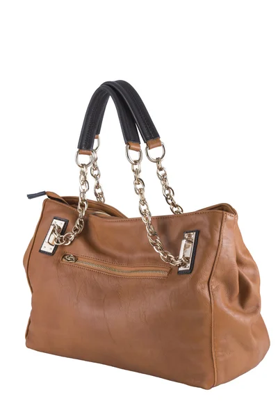 Woman's handbag Brown color — Stock Photo, Image