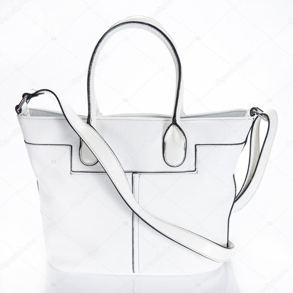 Woman's handbag white color