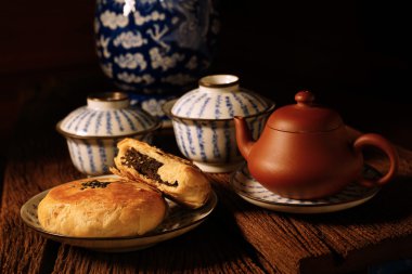 Tatlı ile Çin çay seti