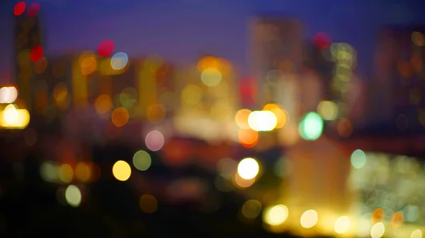 Bangkok paisaje urbano en el crepúsculo —  Fotos de Stock