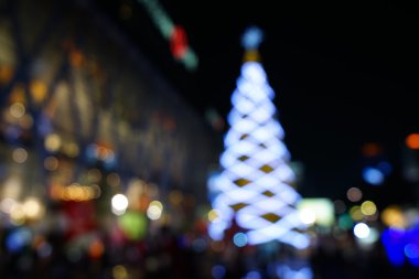 yuvarlak bokeh arka plan Noel ışık