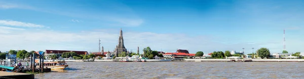 Wat Arun Temple de l'Aube en Vue Panoramique Bangkok Thaïlande — Photo