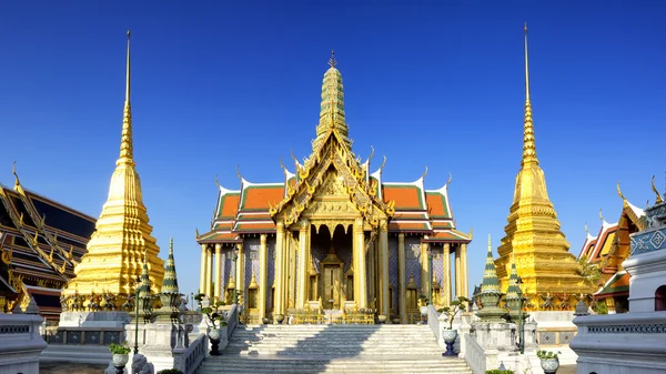 Wat Phra Kaeo, Templo da Esmeralda Buda Bangkok, Ásia Thaila — Fotografia de Stock
