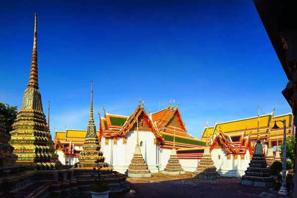 Wat Pho the thai temple in Bangkok, Thailand — Stock Photo, Image