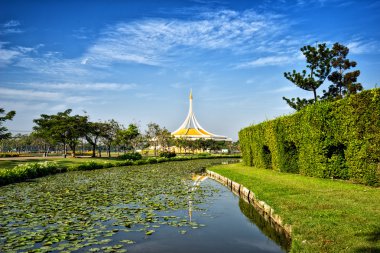 Suan Luang Rama 9 kamu parki görünümünü